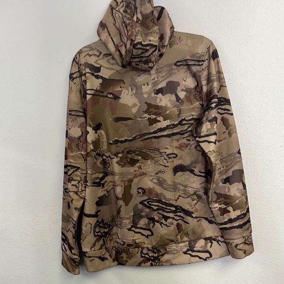 Under Armour Men's UA Storm Thin Fleece Camouflage Hoodie Sweatshirt Size L - Picture 7 of 7